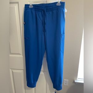 Jaanuu Neo Classic Scrub Joggers. Royal Blue